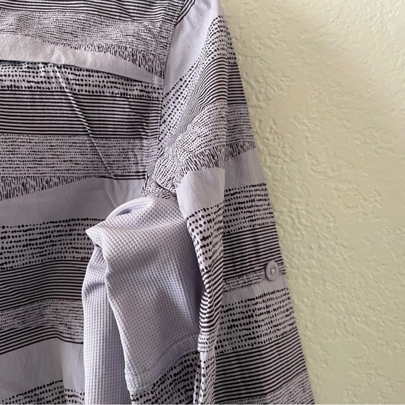 REI Co-op Sahara Pattern Button-Up Long-Sleeve Shirt Women's Purple - Picture 5 of 10